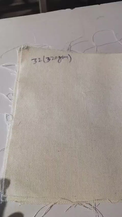Cotton Canvas 320gsm, Width 63 Inch